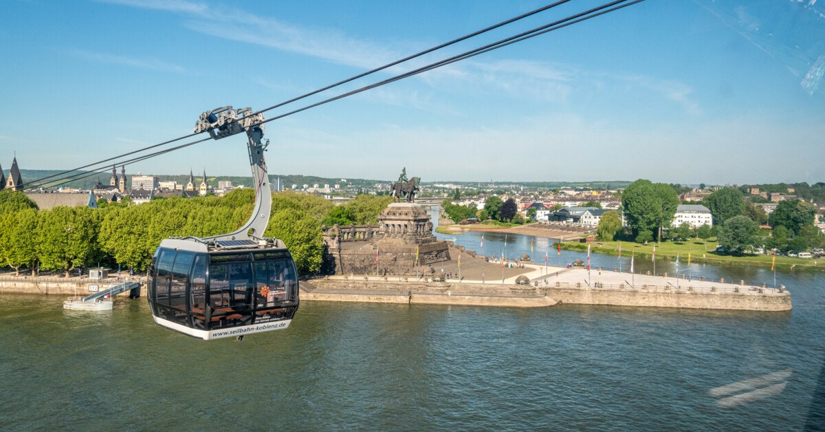 Koblenz Cable Car & Ehrenbreitstein Fortress: Sky-High Rhine Views