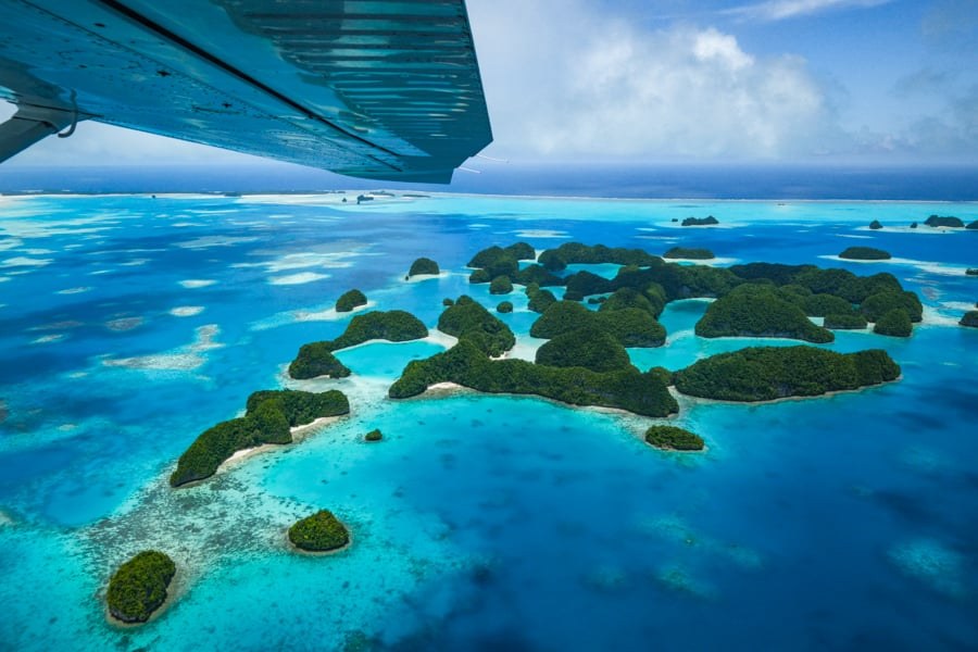 Scenic Flight Over the Rock Islands & Jellyfish Lake