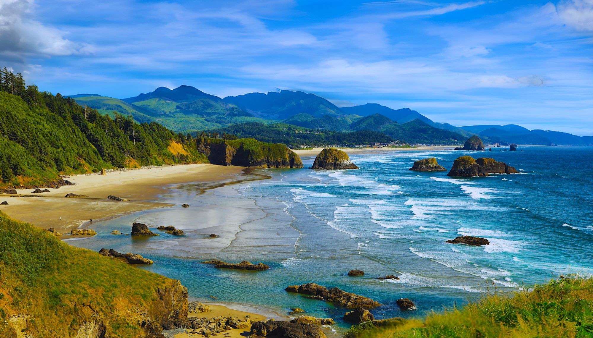 Cannon Beach & Ocean Cape Walk