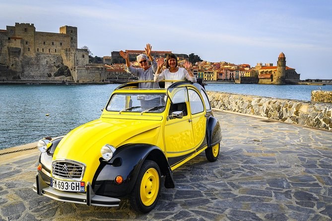 Côte Vermeille by Vintage Citroën 2CV, Driver-Guide Included