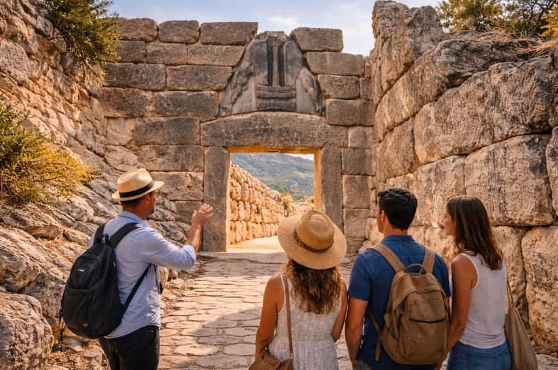 Mycenae & the Lion Gate, Small-Group with an Archaeologist