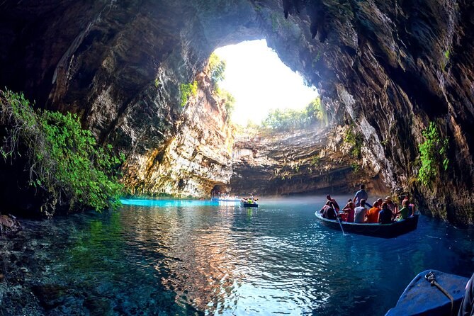 Melissani Cave & Drogarati Cave at First Light