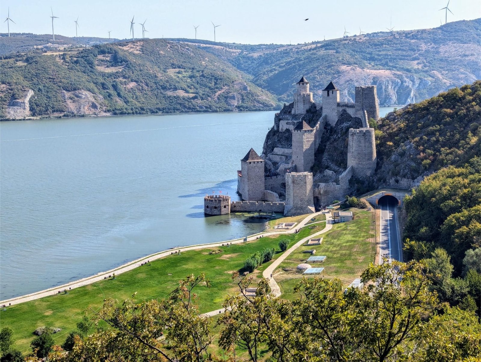 Golubac Fortress at Opening Hour, Before the Coaches