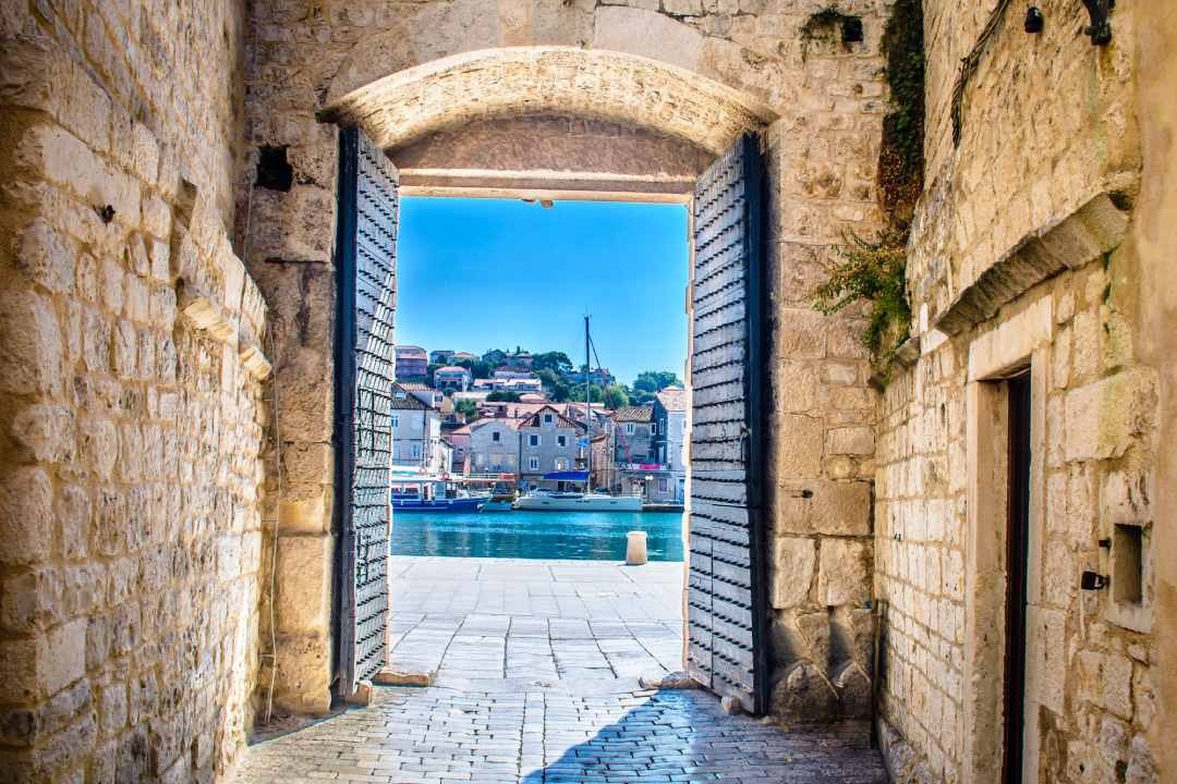Trogir Old Town at Golden Hour with a Local Historian