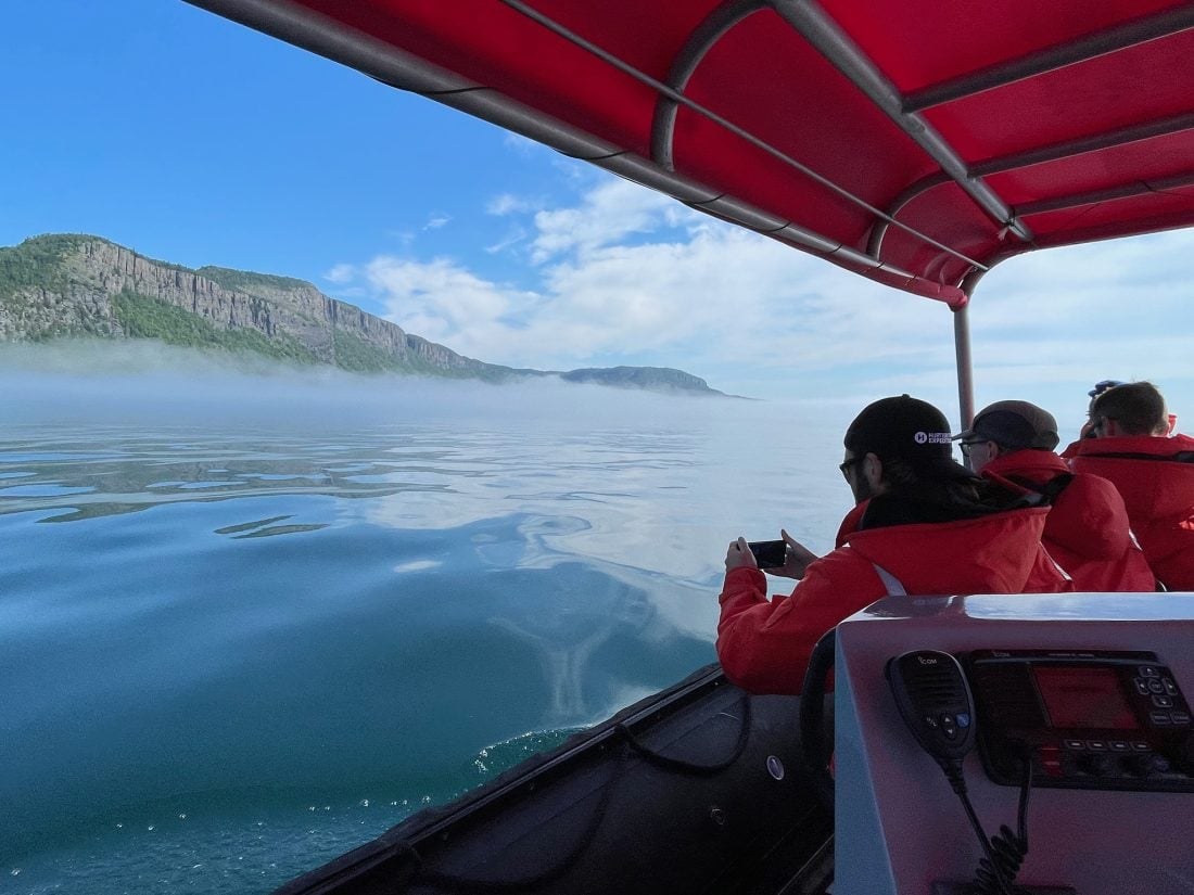 Private Boat Cruise Beneath the Sleeping Giant & Sea Caves