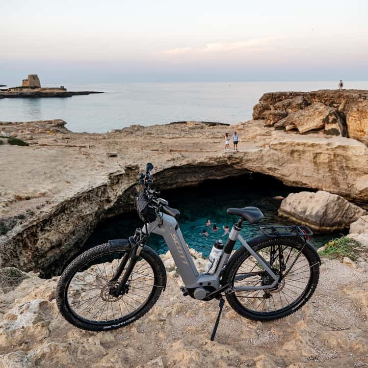 E-Bike Ride Along the Otranto–Torre Sant'Andrea Coastal Path