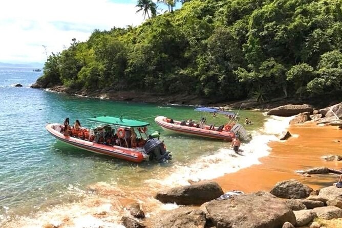 Private Superboat to Castelhanos & Hidden Atlantic Forest Beaches