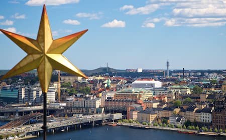 Stockholm City Hall: Tower Climb & Senate Hall Private Tour
