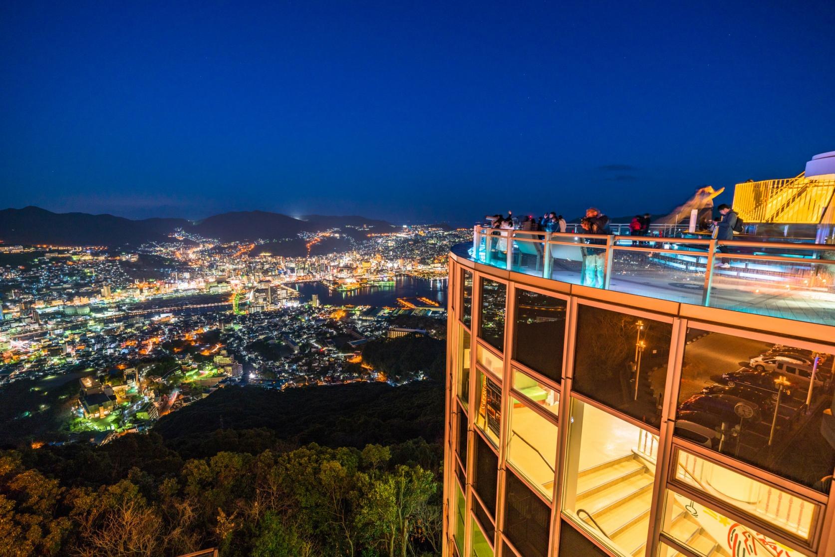 Mt. Inasa Night Panorama: Private Cable Car & Kaiseki Dinner