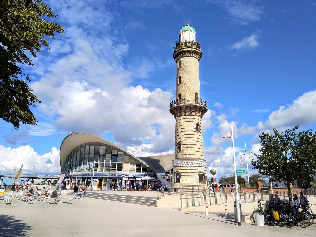 Warnemünde Lighthouse Climb & Alter Strom Canal Walk