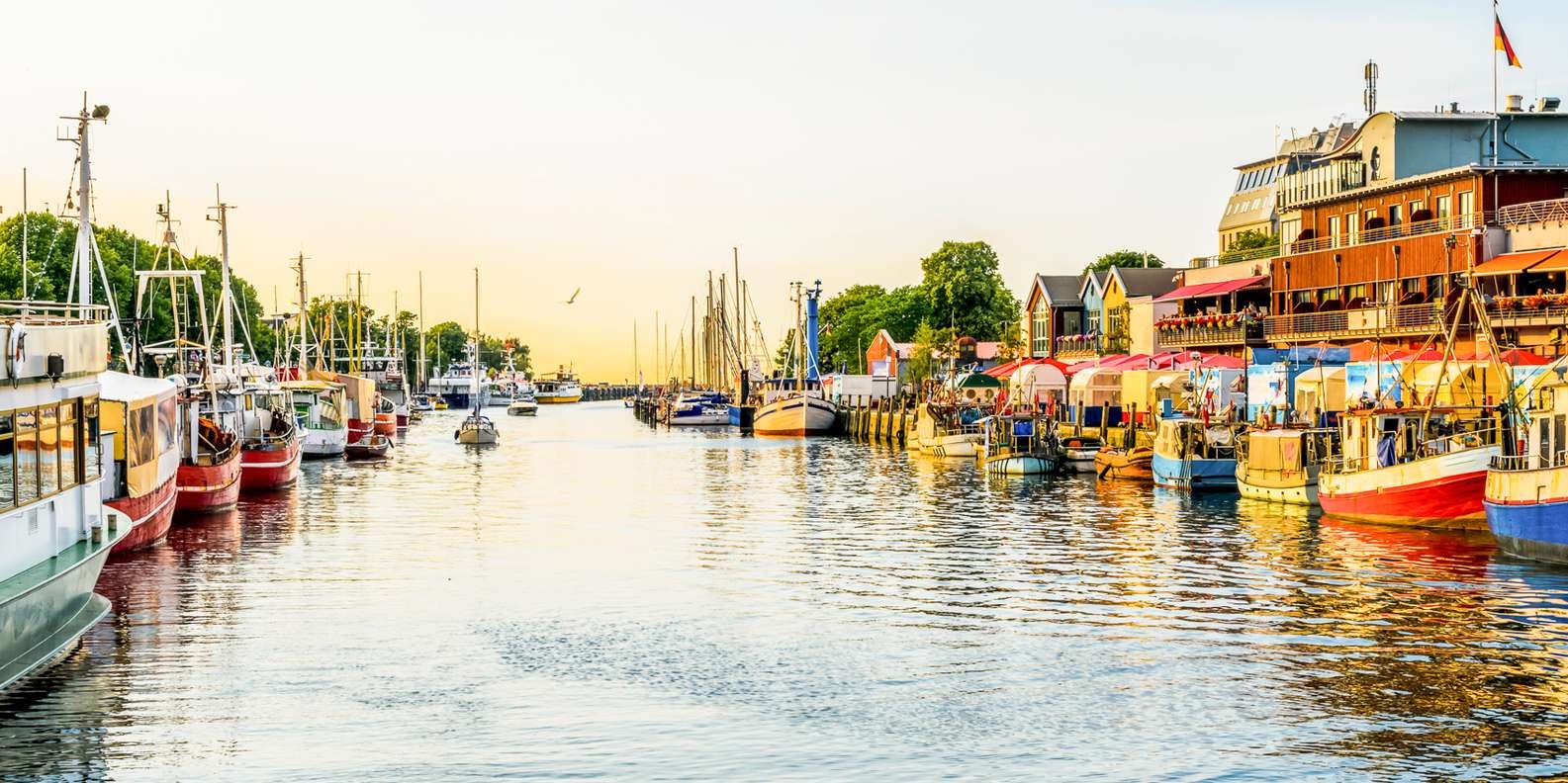 Rostock Warnow Harbour Cruise & Old Town Walking Tour