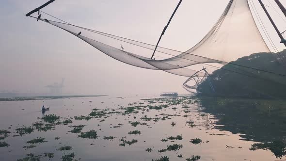 Chinese Fishing Nets at Dawn: Private Sunrise Photography Experience