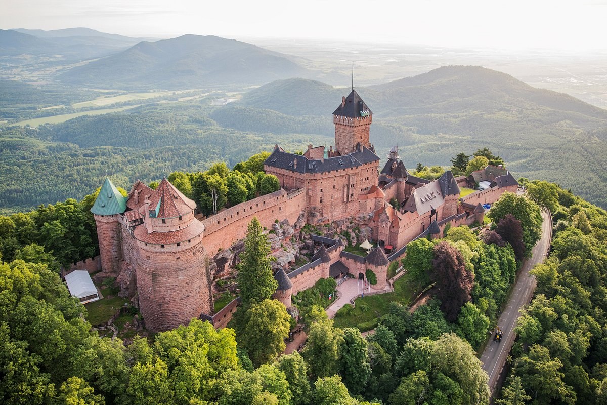 Château du Haut-Koenigsbourg — the great restored medieval castle above the Alsace plain