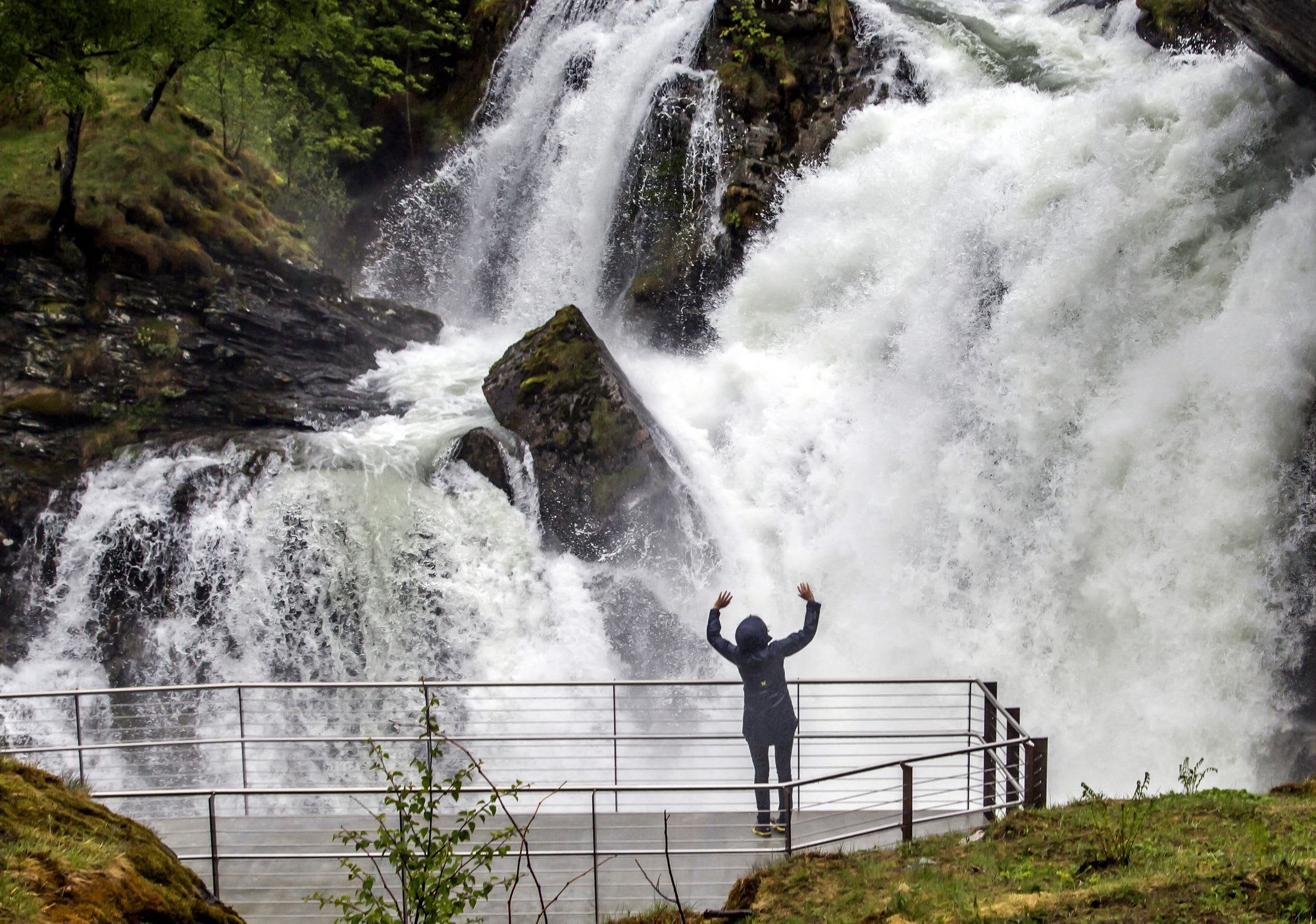 Norwegian Fjord Centre & Waterfall Walk: Culture & Nature