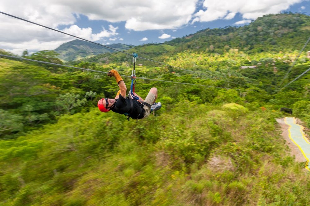 Zip-Line & Monkeyland Eco-Adventure from La Romana