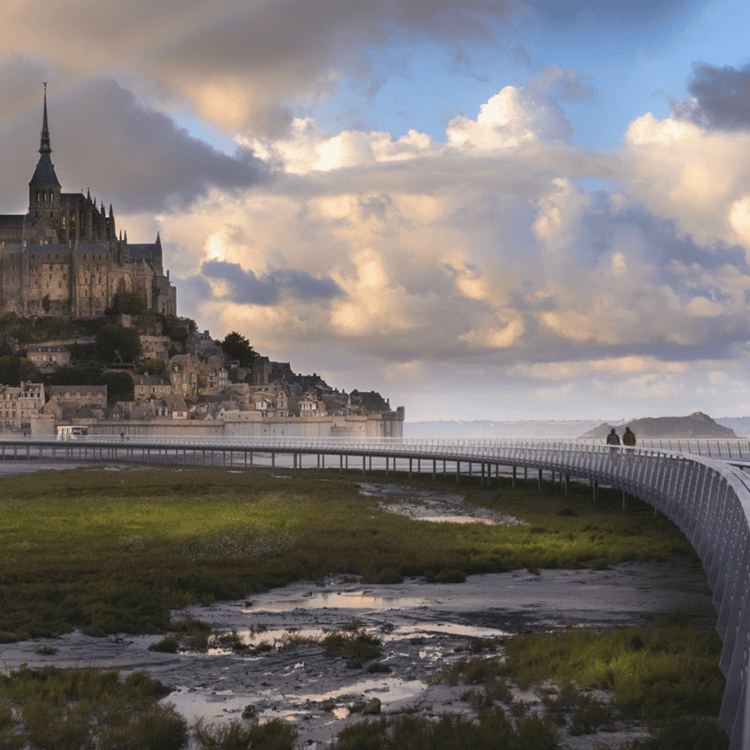 Mont-Saint-Michel: Private Guided Visit to the Island Abbey