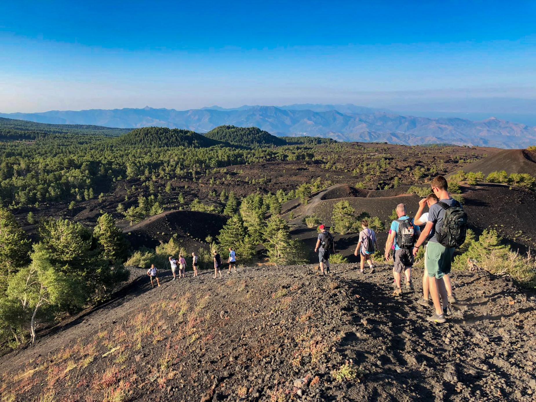 Mount Etna 4x4 lava-cave adventure from the Messina pier