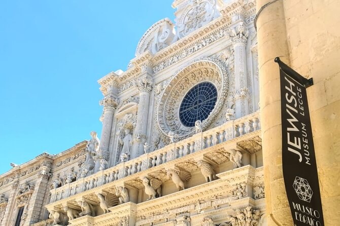 Lecce Baroque Masterclass: Private Walking Tour + Lecce Stone Workshop