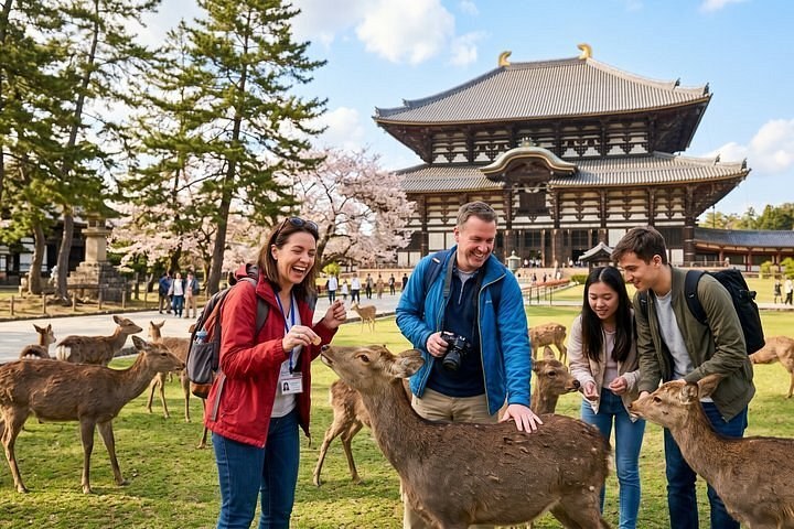 Nara Private Tour with Government-Licensed Guide: Deer & Daibutsu