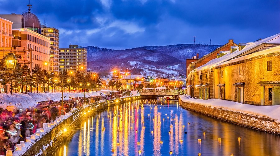 Otaru Canal after Dark: Illumination & Kaiseki Dinner