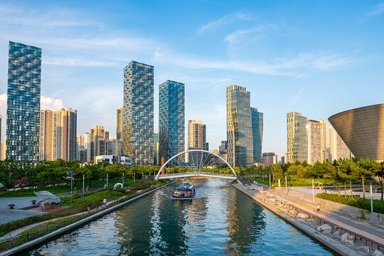 Songdo Smart City & G-Tower Sky-High Panorama Experience