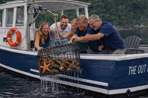 Maine Lobster Boat Experience: Haul Traps with a Working Captain