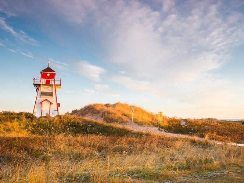 PEI Lighthouse Scenic Drive: North Cape to Covehead