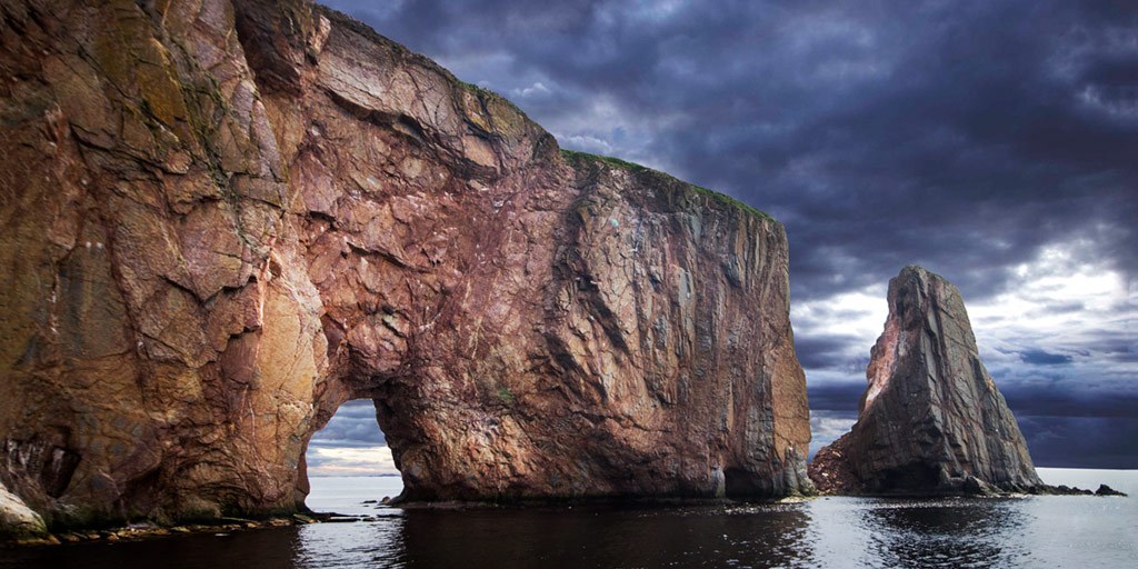 Percé Rock at Sunrise & Bonaventure Island Gannet Colony