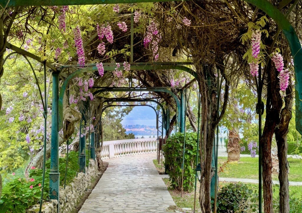 Achilleion Palace gardens — Empress Sissi's retreat (gardens only in 2026)