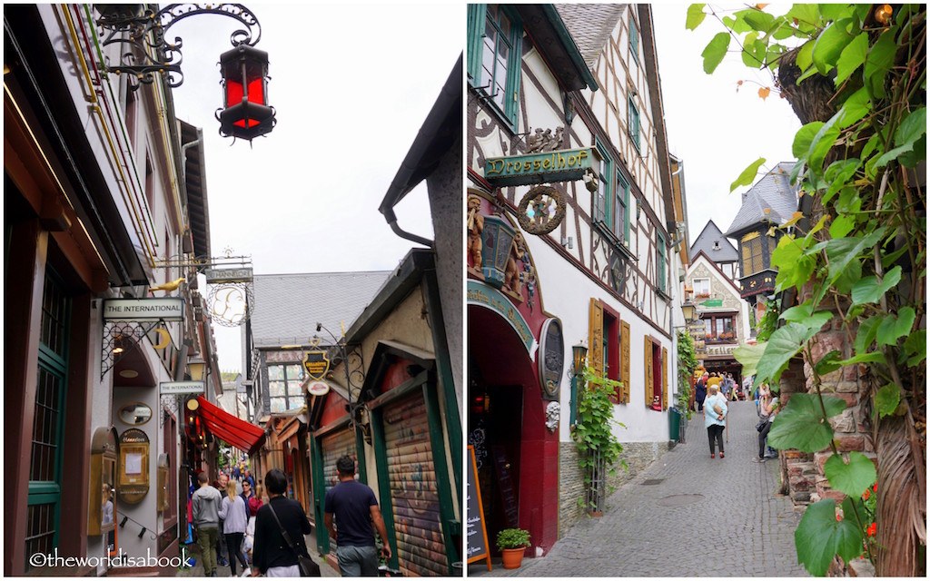 The Ring Tour: gondola up, chairlift down to Assmannshausen, Rhine boat back