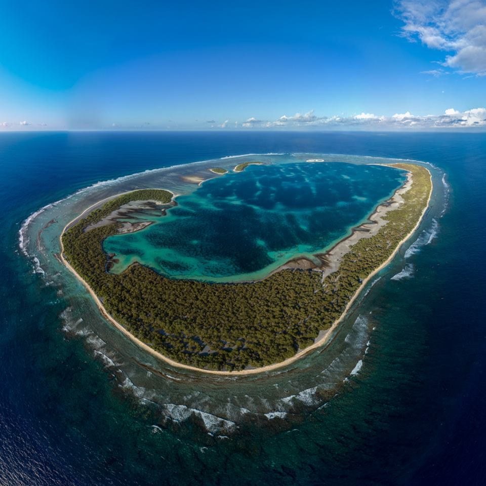 Sunset Zodiac Circumnavigation: Ducie Atoll's Full Perimeter at Golden Hour
