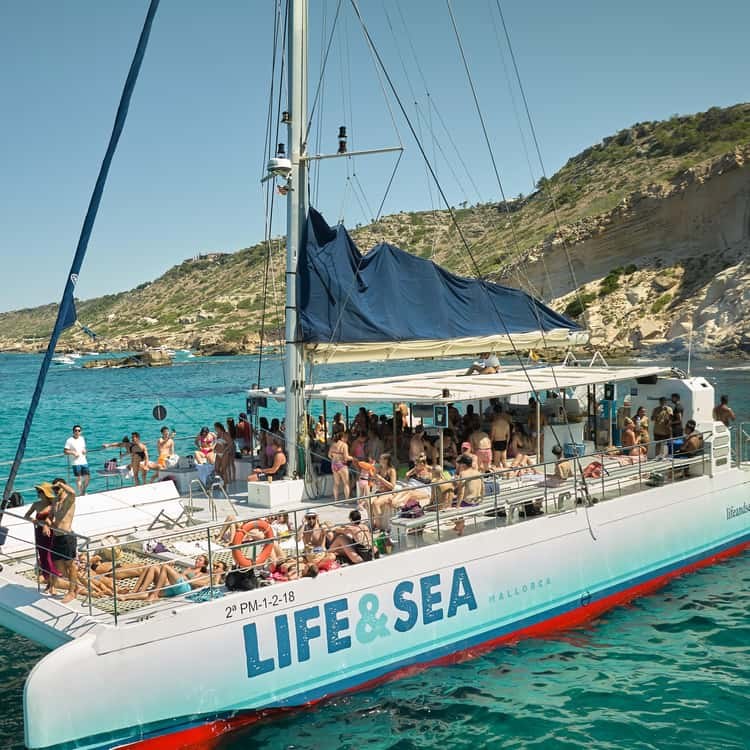 Palma Bay Catamaran Sail with Swim & Snorkel Stops