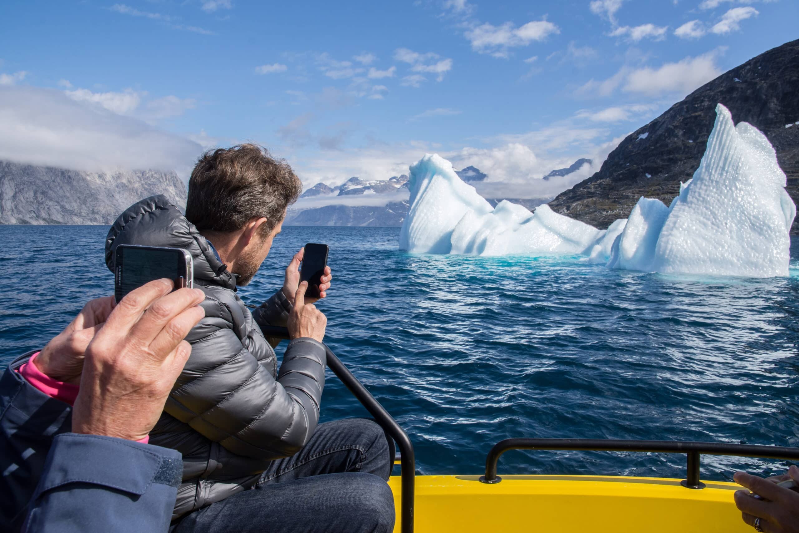 Closed-Boat Nuuk Fjord Adventure: Icebergs & Seals