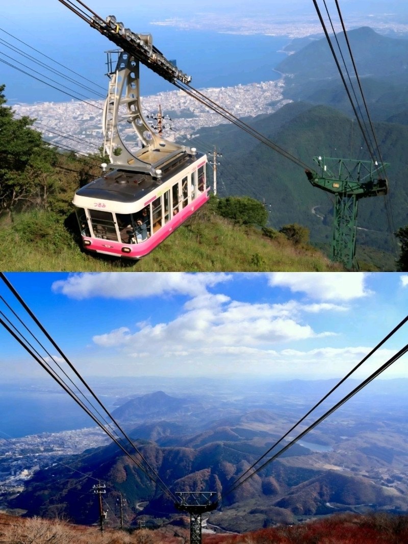 Mount Tsurumi Ropeway: Panoramic Flight Over Beppu Bay