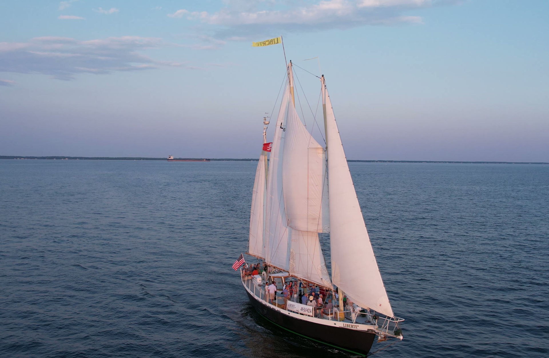 Liberté Schooner Sunset Sail: Classic Tall-Ship Evening Cruise