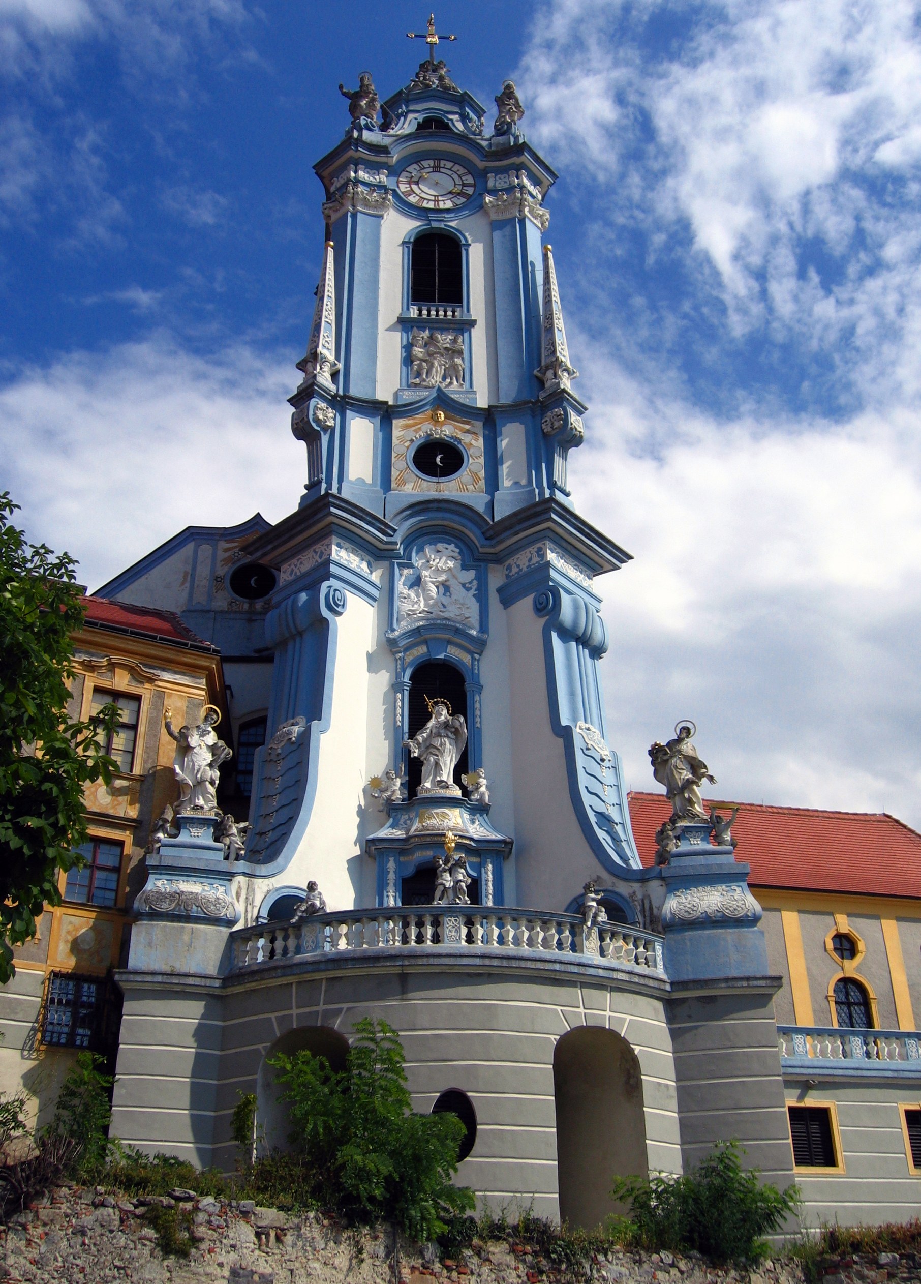 Dürnstein Abbey (Stift Dürnstein): Blue Church & Baroque Masterpiece