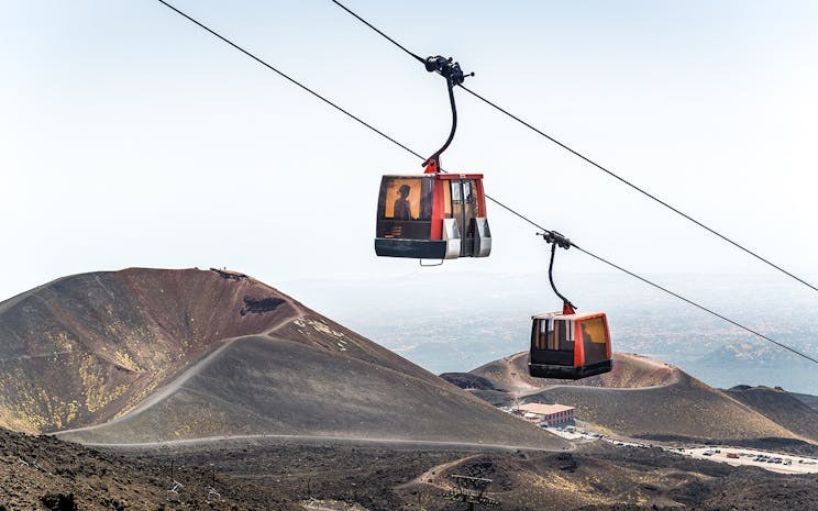 Etna Cable Car Ascent & Summit Craters: Private Small-Group