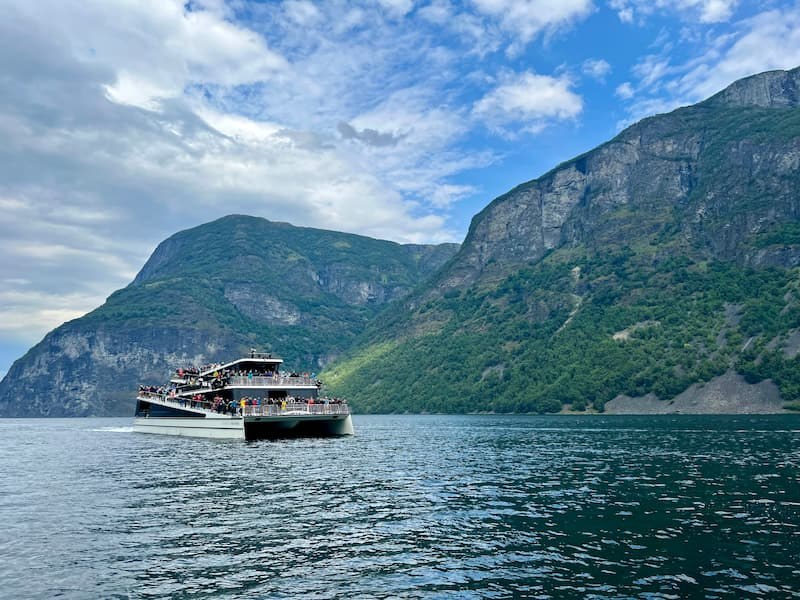 Nærøyfjord UNESCO Fjord Cruise to Gudvangen & Coach Return