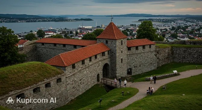 Kristiansten Fortress: Panoramic Trondheim with a Military Historian
