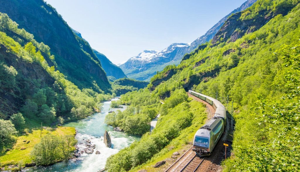Flåm Railway: The World's Most Scenic Train Journey + Aurlandsfjord