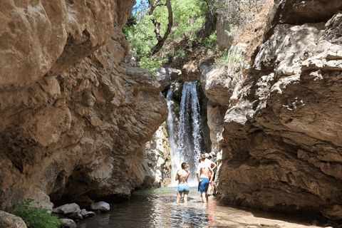 Nafpaktos: Kefalogefiro Rappelling & Canyon Adventure