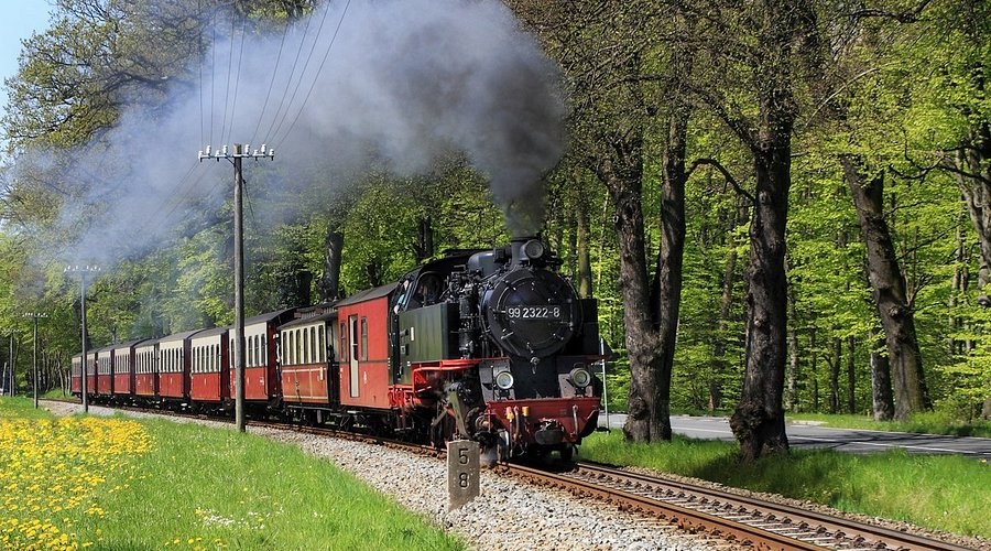 Molli Narrow-Gauge Steam Train: Bad Doberan to Kühlungsborn