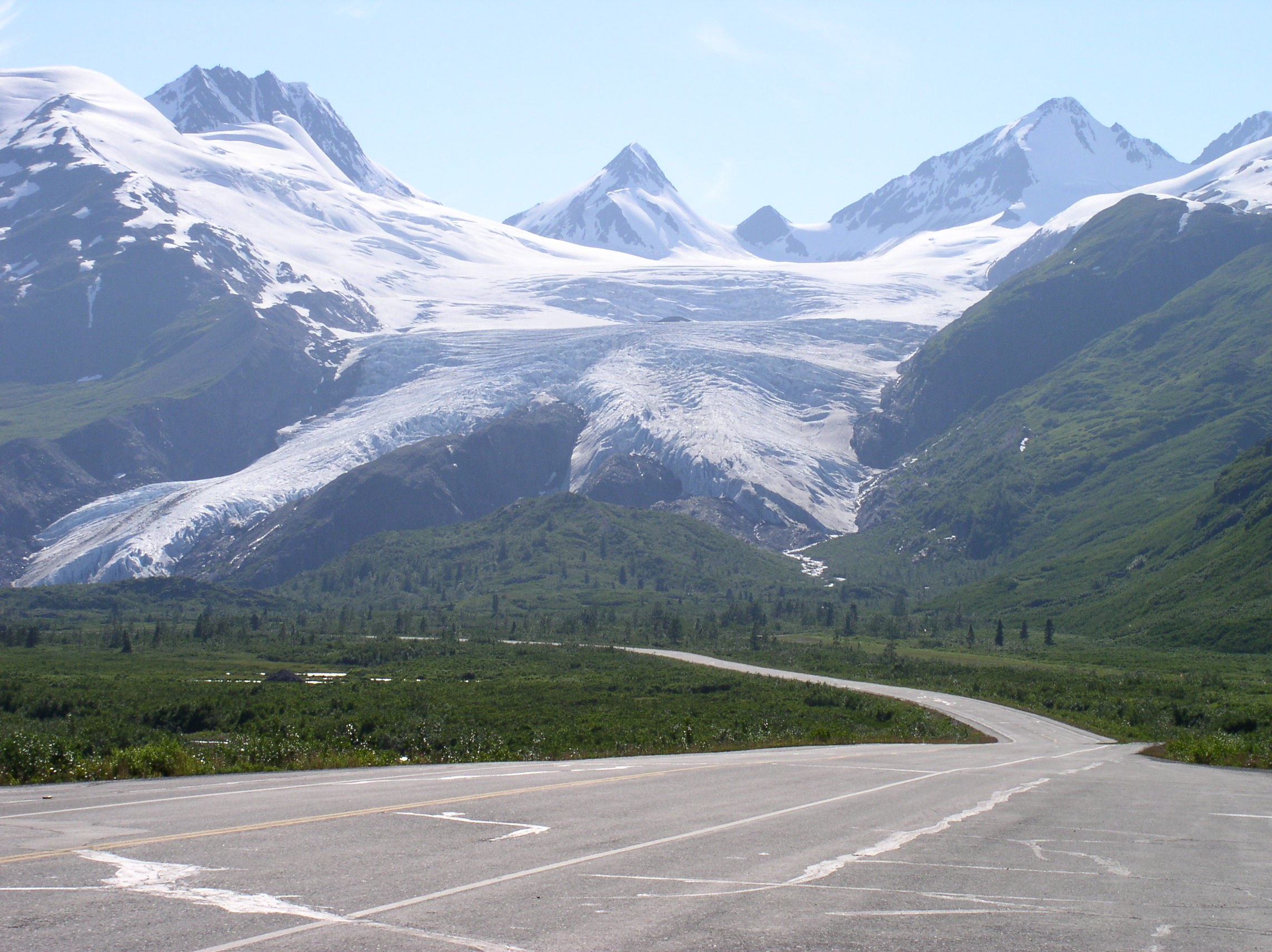 Keystone Canyon & Worthington Glacier Scenic Drive & Hike