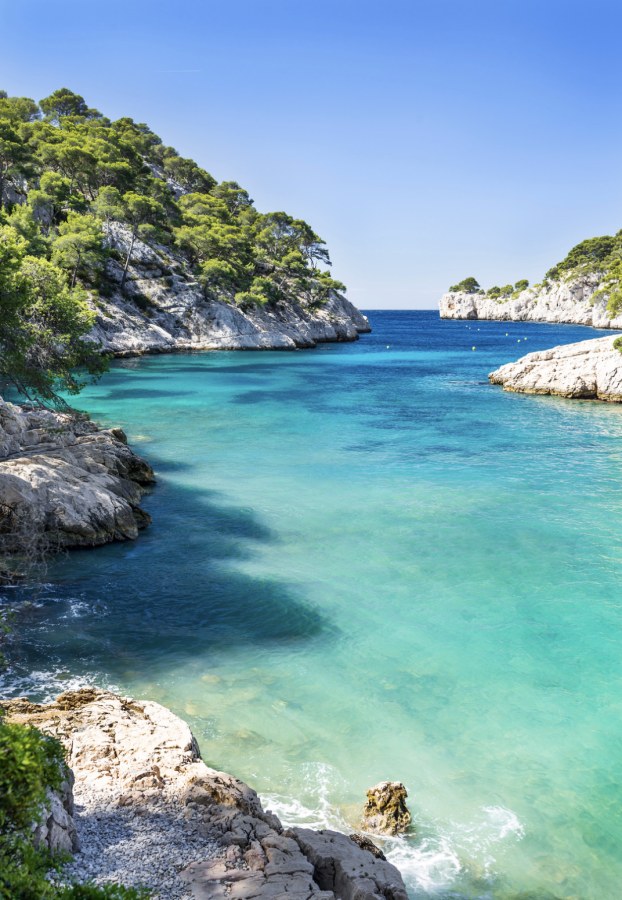 Cassis & the Calanques from the Cassis Dock (near-port safety net)