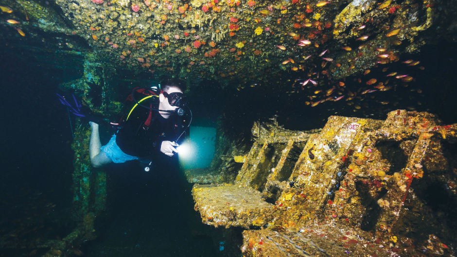 HMAS Brisbane Wreck Dive: Sunshine Coast's Sunken Warship