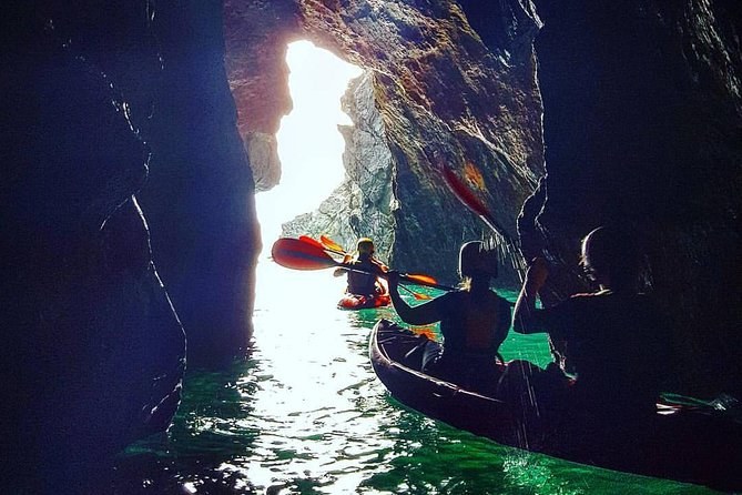 Sea Cave Kayaking on the Copper Coast UNESCO Geopark