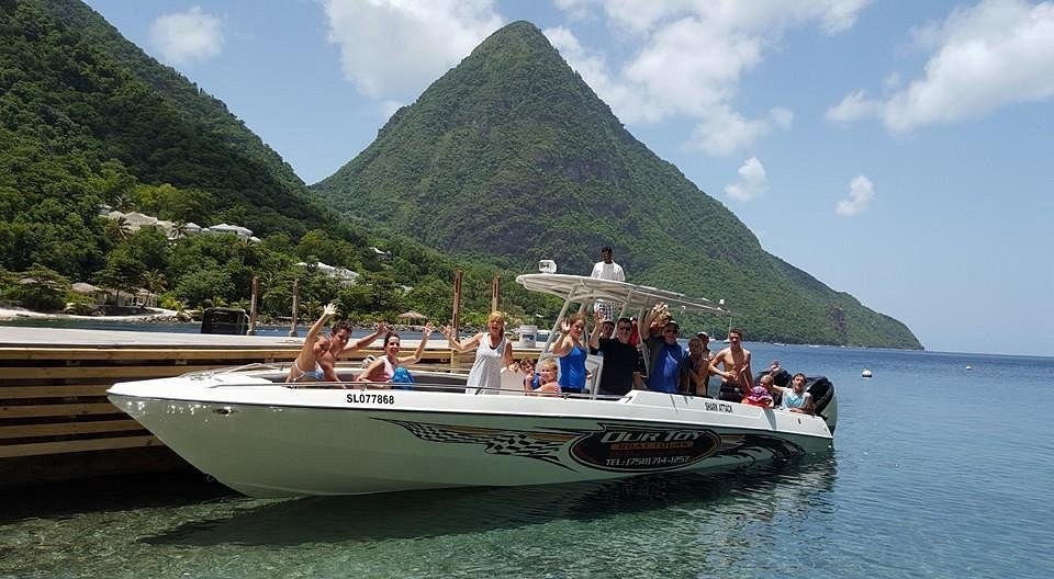 Edmund's Land & Sea: St. Lucia's Hidden Gems Private Tour