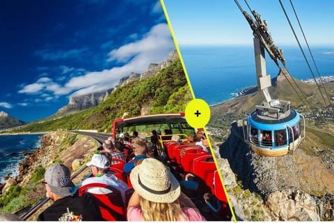 City Sightseeing Cape Town: Hop-On Hop-Off Premium Bus + Table Mountain Cable Car