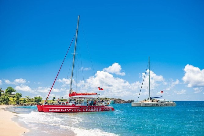 Catamaran Sail, Snorkel & Lobster Lunch: Antigua's Coral Gardens