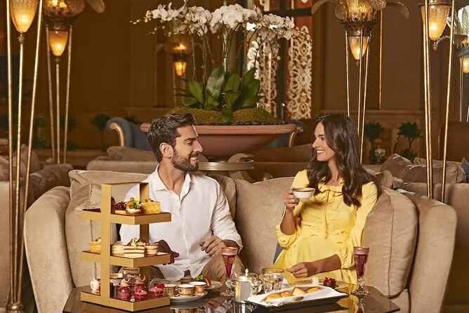 Emirates Palace Mandarin Oriental: Gold Afternoon Tea & Private Lobby Tour
